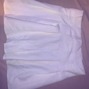 White Tennis Skirt